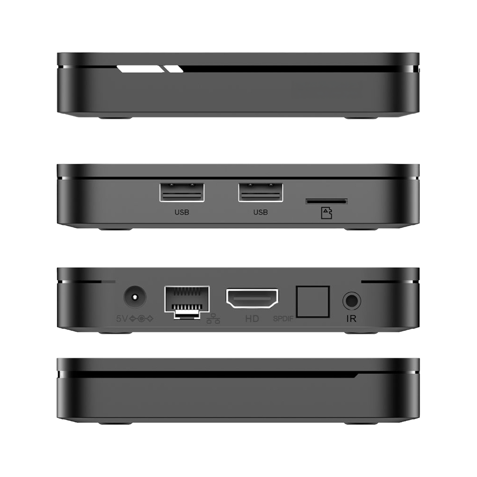 Aansluitingen van de TV Dreambox